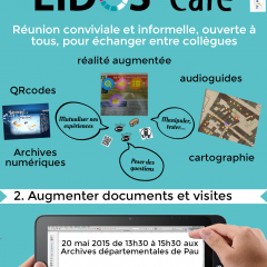 2e édition « Eidos-Café »: Le numérique pour augmenter documents et visites